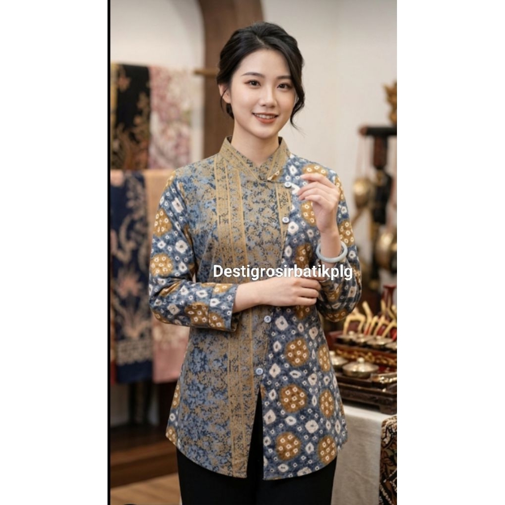 tunik jumputan dolby