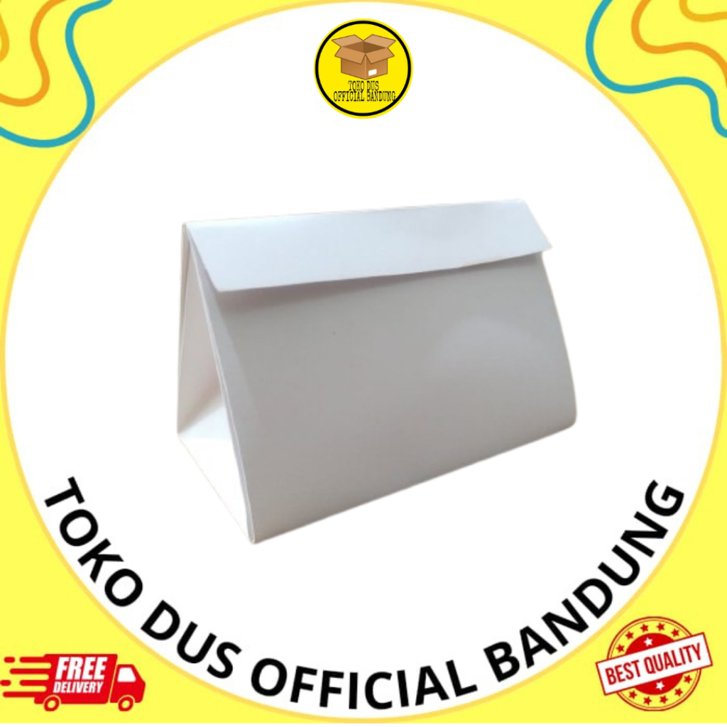 ( Min Order 50 Pcs) Kertas Nasi Kekinian putih / Dus nasi / Mie Kekinian / Box Nasi Modern / Kertas 