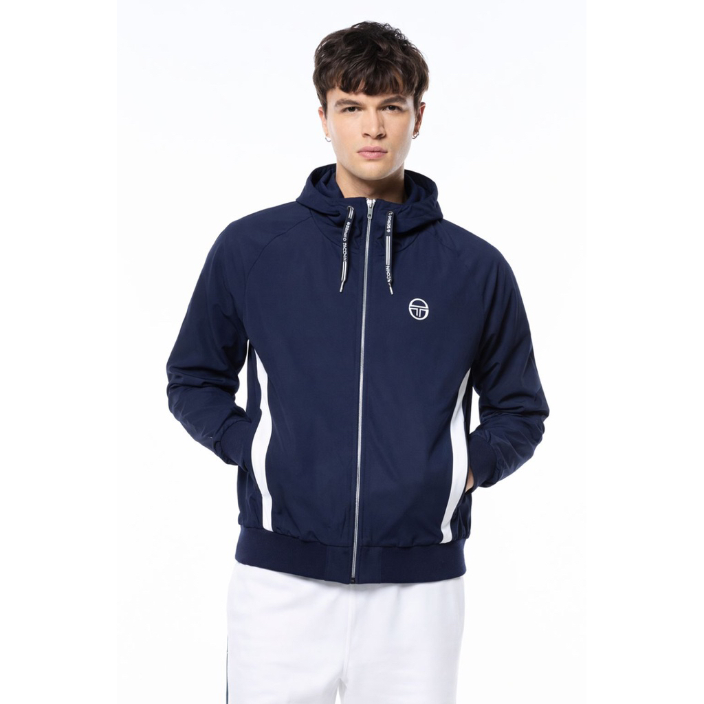 Sergio Tacchini Eva Tracktop Jacket In Navy