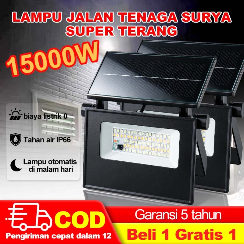 NOVAE [COD] Lampu Tenaga Surya 10000W Lampu Taman Tenaga Surya Outdoor Lampu Jalan Tenaga Surya Lamp