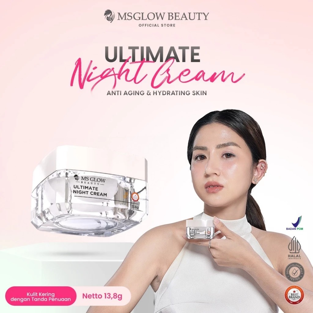 NIGHT CREAM - ULTIMATE NIGHT CREAM MS GLOW