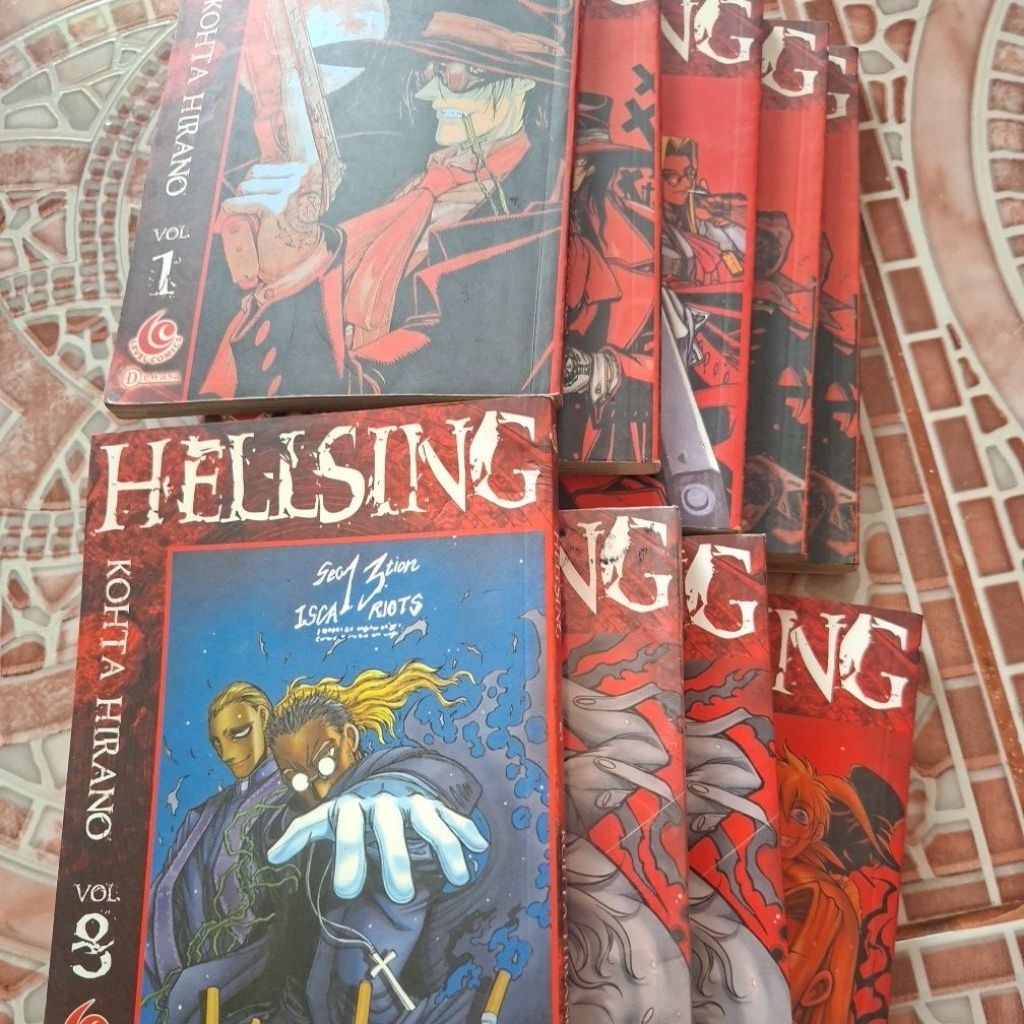 komik Hellsing  cabutan original