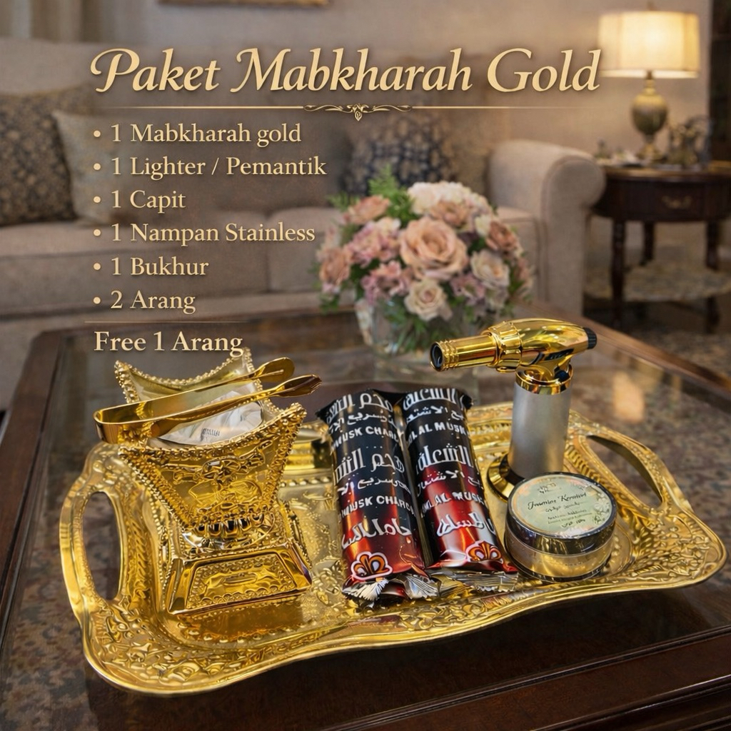 PAKET MABKHARA GOLD