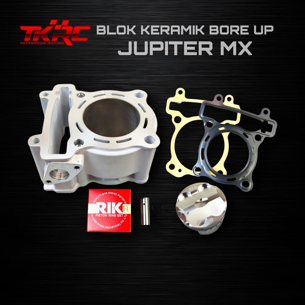 TKRC BLOK BORE UP KERAMIK JUPITER MX KING MX OLD R15 VXION 62 63 65 66 68