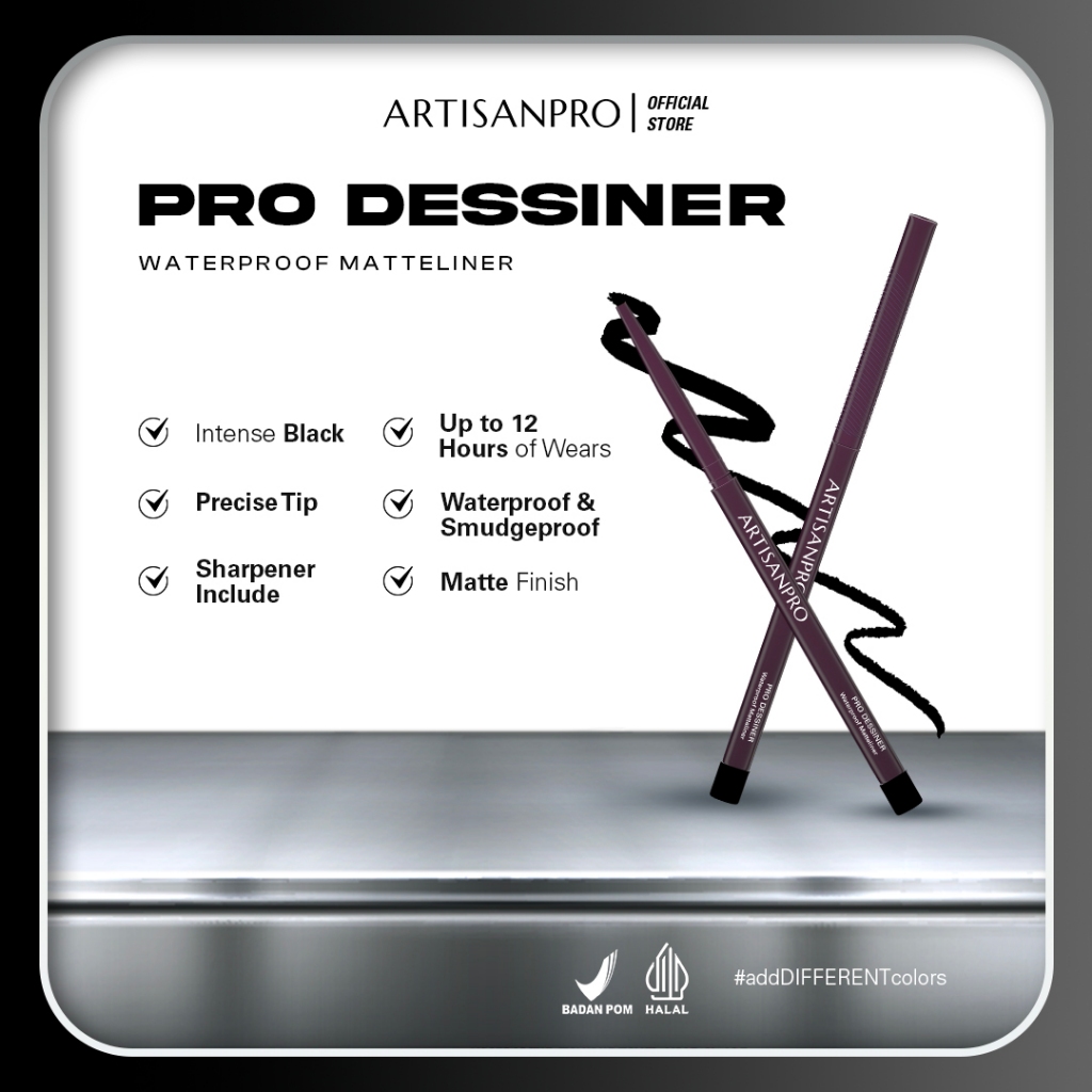 ARTISANPRO - Pro Dessiner Waterproof Matteliner | Eyeliner