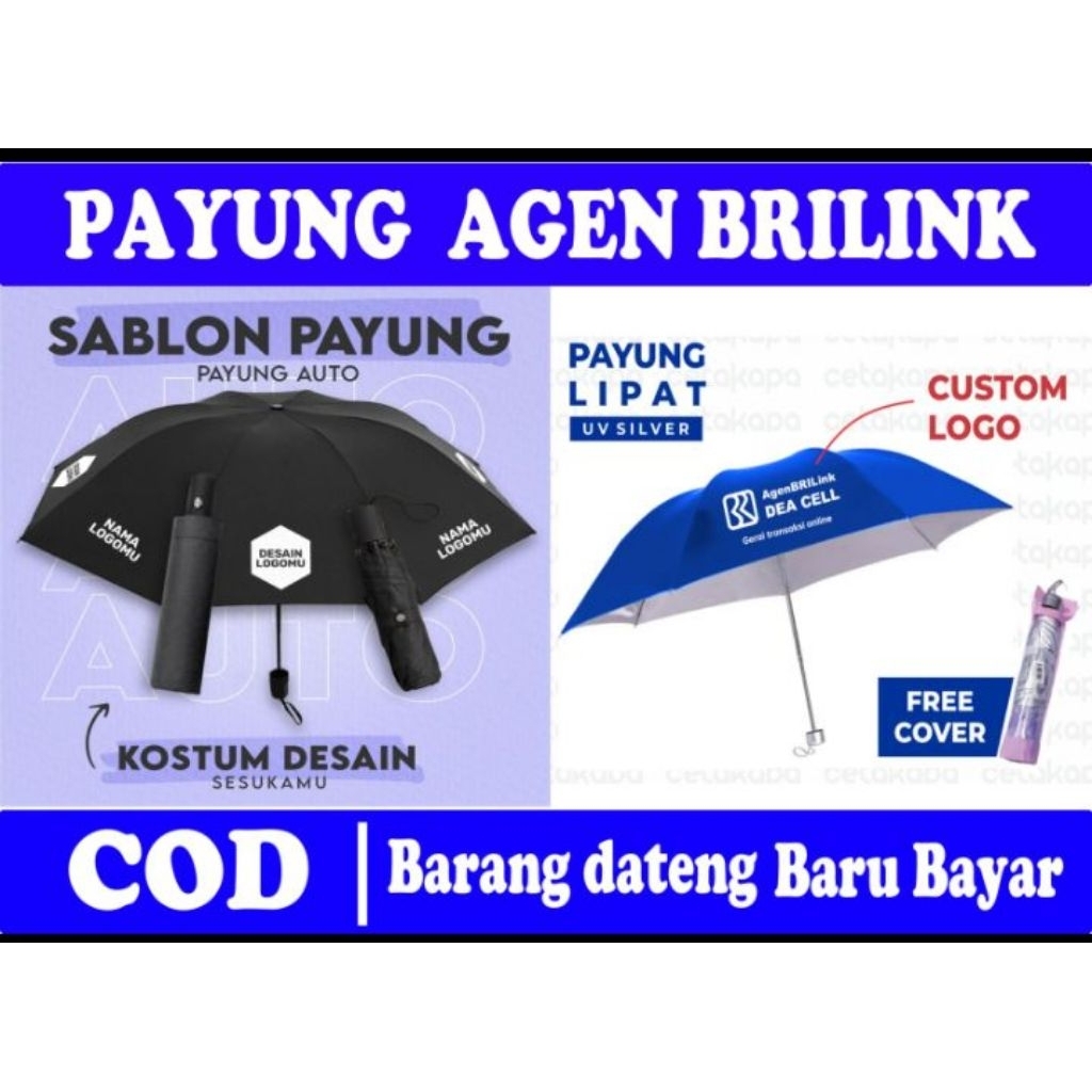 Payung Brilink Sovenir Custom Mini ATM