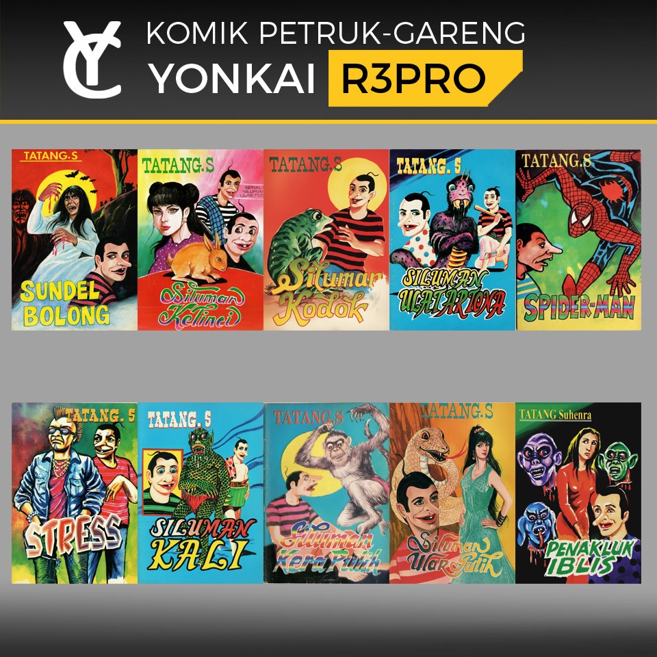 Komik Petruk Gareng (671.680) -  SILUMAN KALI KELINCI KERA PUTIH KODOK SILUMAN ULAR PUTIH ULAT ARTEN