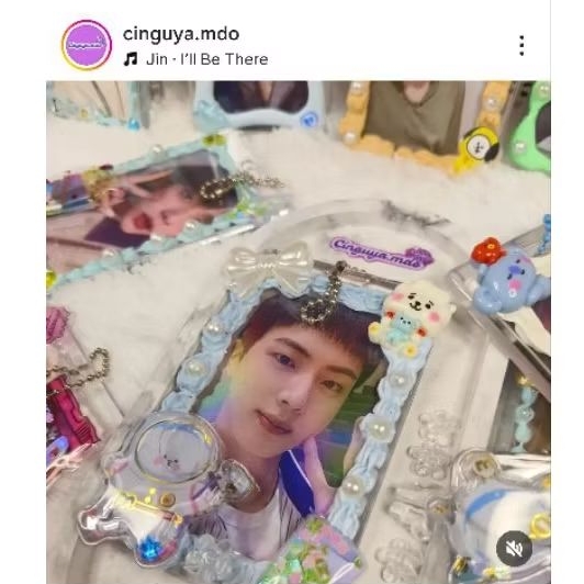 CAHOL BTS (GANTUNGAN TAS/LIGHTSTICK)