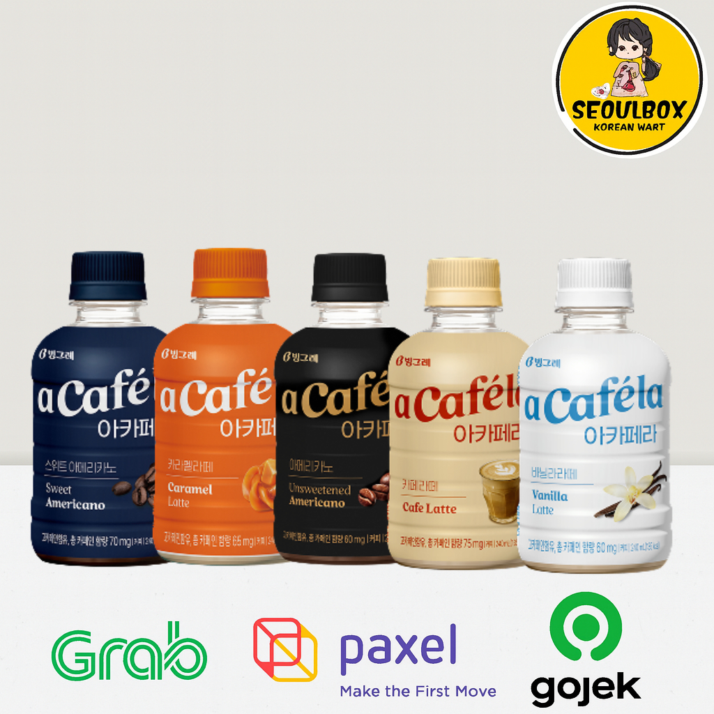 Binggrae Acafela 240ml – Kopi Botol Premium Korea dengan Rasa yang Halus & Kaya Made In Korea