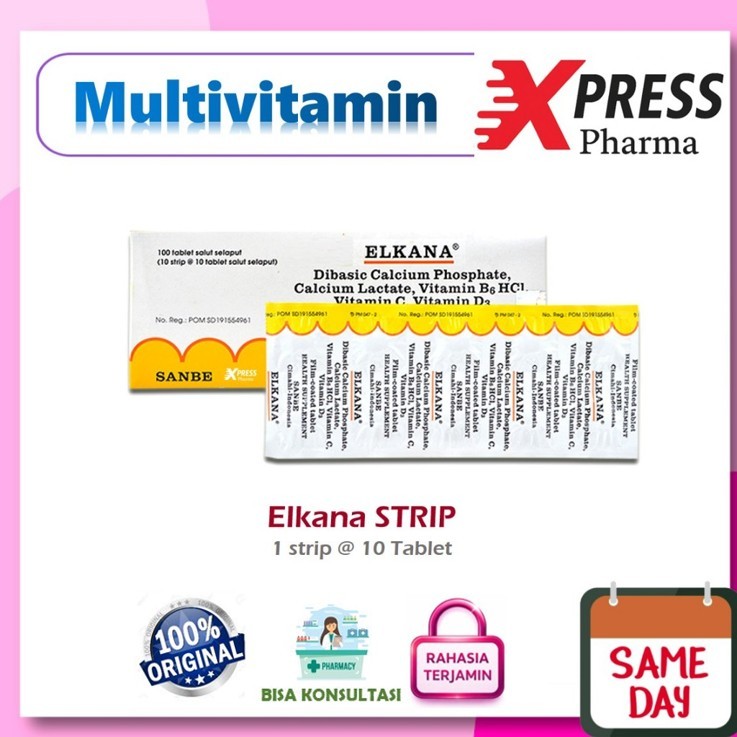 XPRESS ! STRIP Elkana tablet vitamin Promil Program Hamil