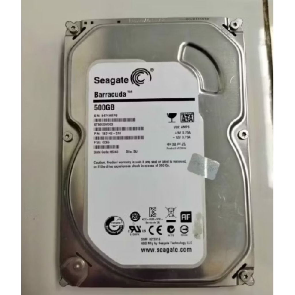 HARDISK PC SEAGATE 500 GB 100% ORIGINAL
