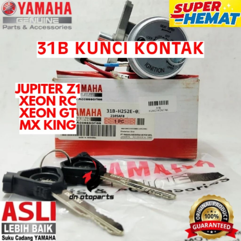 KUNCI KONTAK ORIGINAL YAMAHA KODE 31B, KUNCI KONTAK JUPITER Z1, KUNCI KONTAK XEON RC, KUNCI KONTAK X