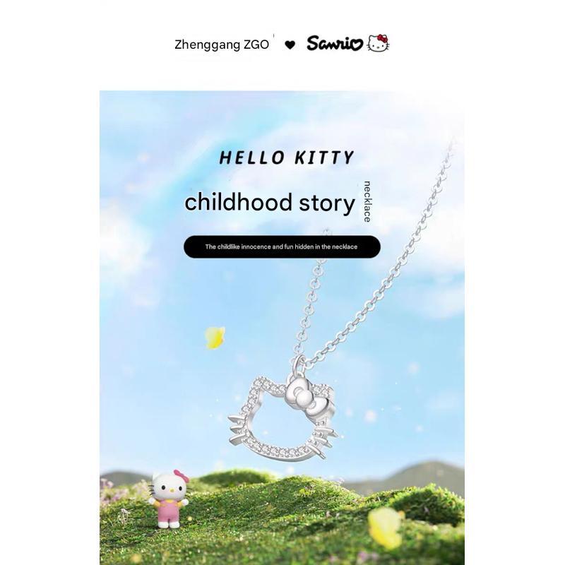 Kalung ZGO (DEPOSIT) Sanrio Character Hello Kitty S925