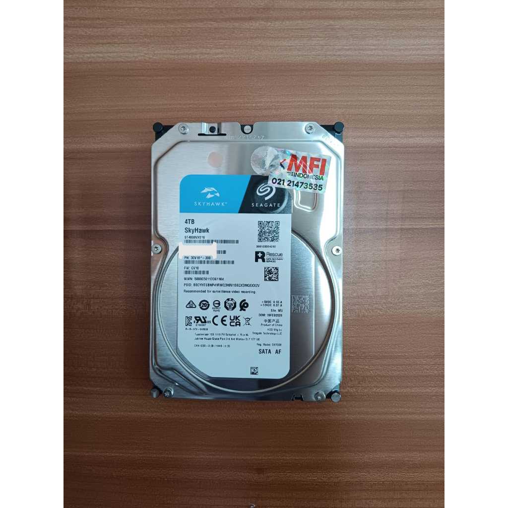 HARDISK HDD SEAGATE MFI 4TB - GARANSI RESMI SEAGATE INDONESIA