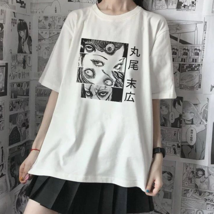 Kaos Oversized Junji no Ito