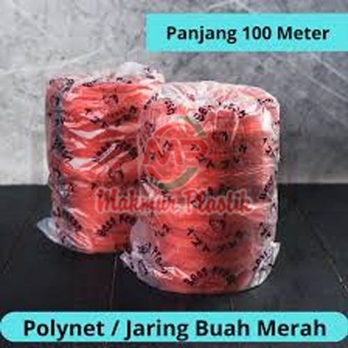 Murah rajut polynet jaring buah / Polinet Roll – Rambang / Jaring Salak - 1 Rol 100m