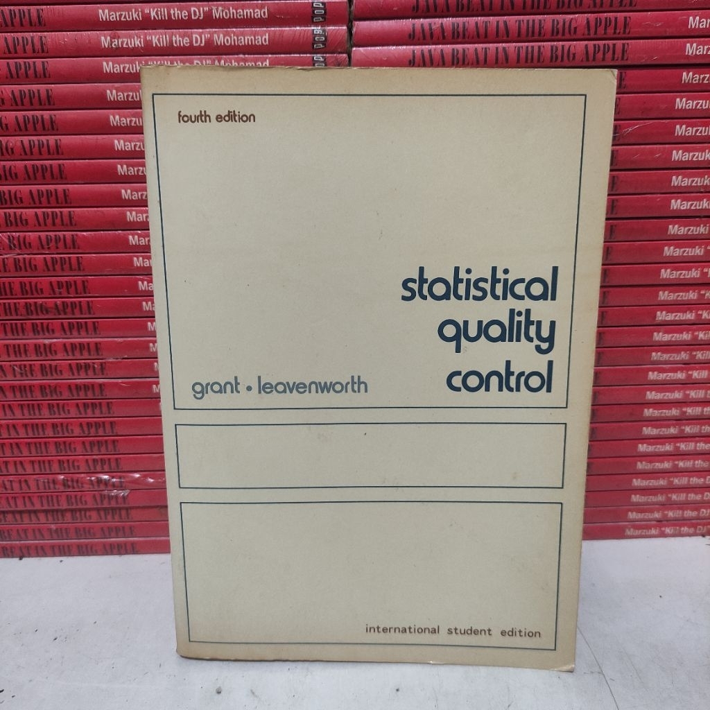 BUKU IMPORT : STATISTICAL QUALITY CONTROL