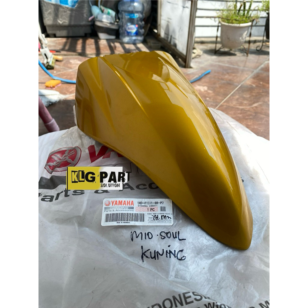 Spakbor Depan Mio Soul Gold Original Yamaha YGP 14D-F1511-00-P7
