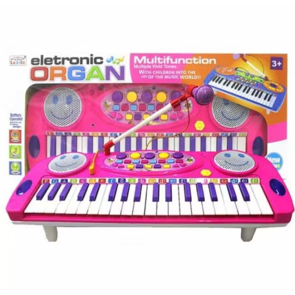 Mainan Anak Organ Piano Electrik Musik Piano Organ