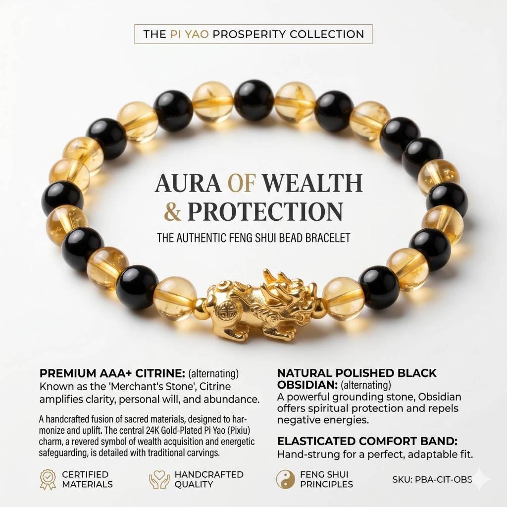 Gelang Pixiu Minimalis Premium - Aksesoris Tangan Titanium Anti Luntur