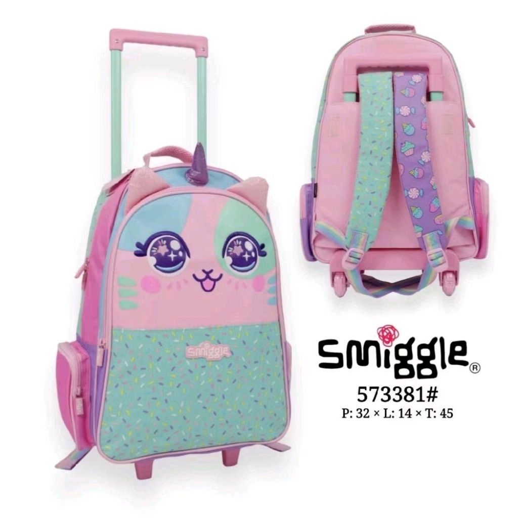 Smiggle Tas Anak Sekolah /Tas Sekolah Anak Cewe/Tas Koper