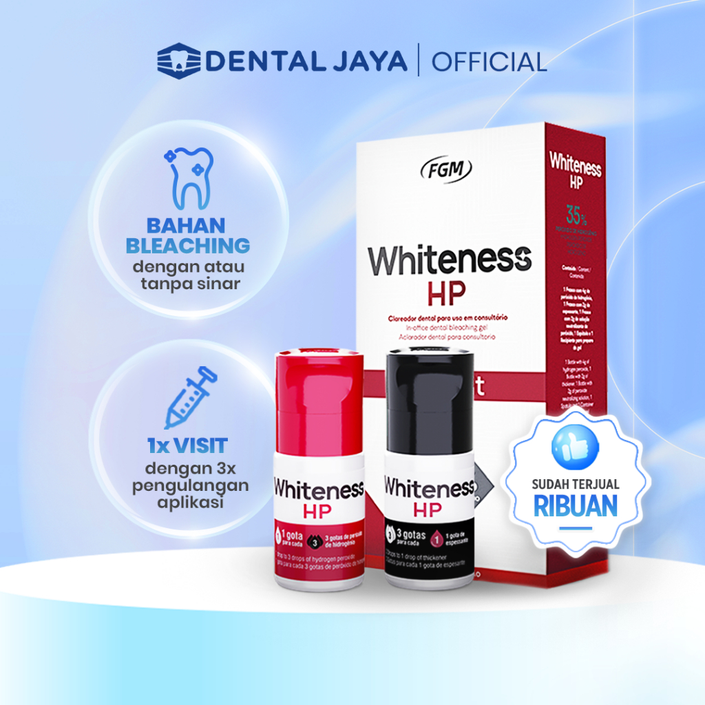 FGM Whiteness Hp Red 35% Bleaching | Bleaching Red | Pemutih Gigi