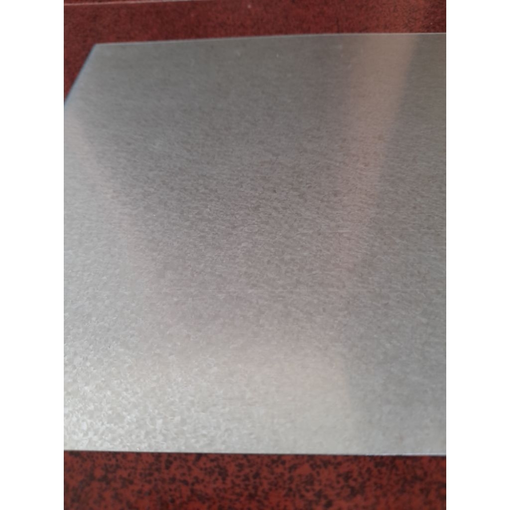 pelat galvanis / seng 0,2mm 20cm x 30cm