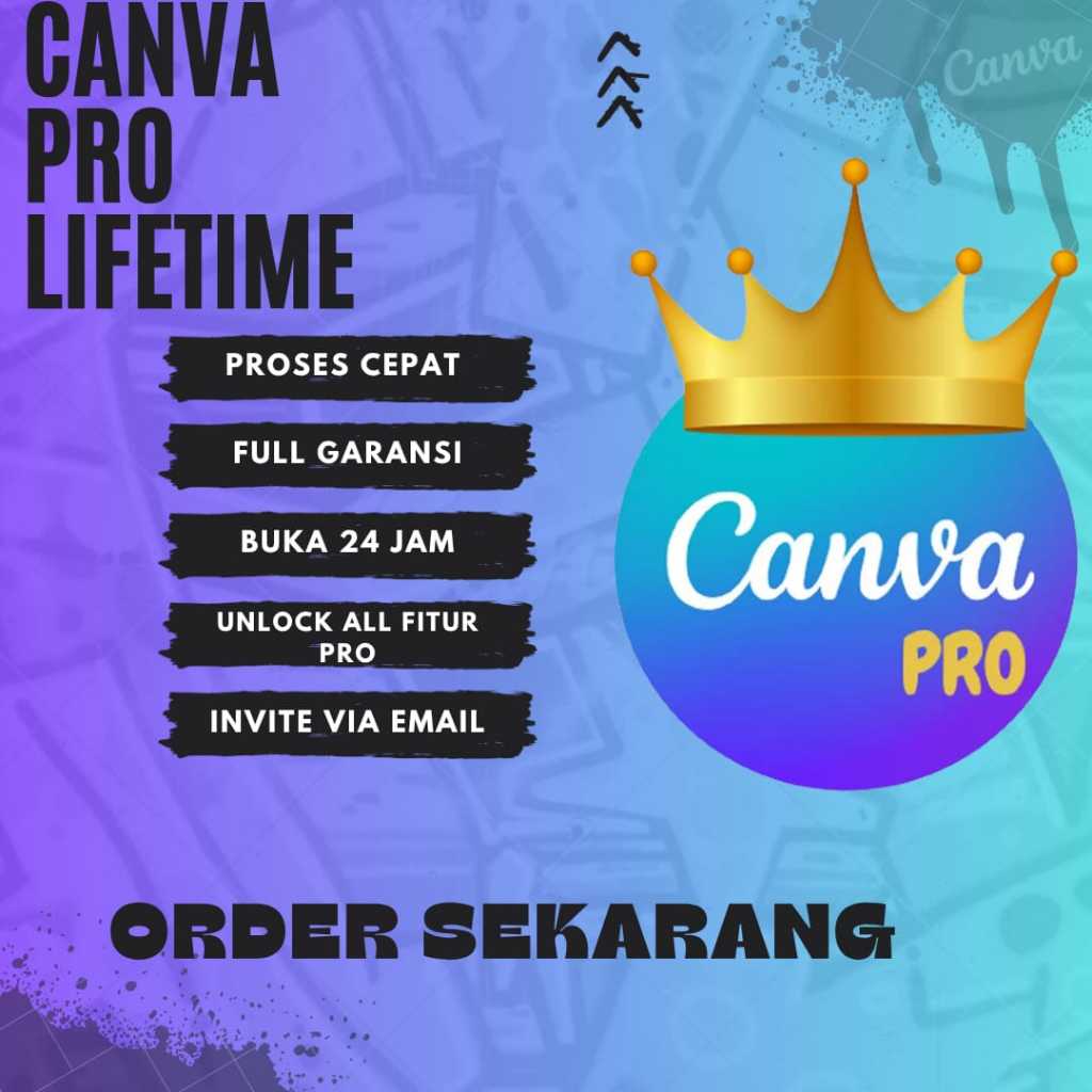 template canva pro premium 190.000