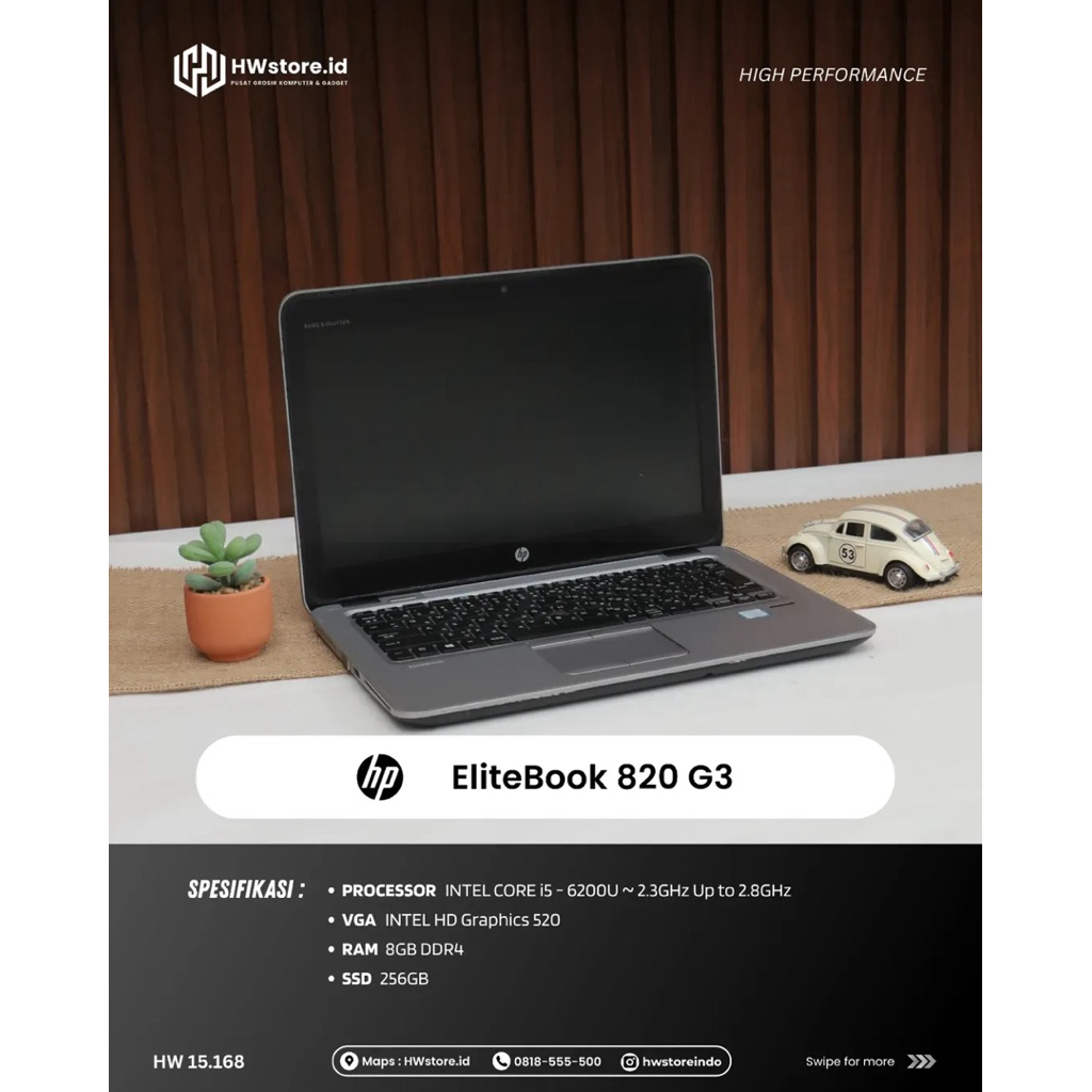 HP EliteBook 820 G3
