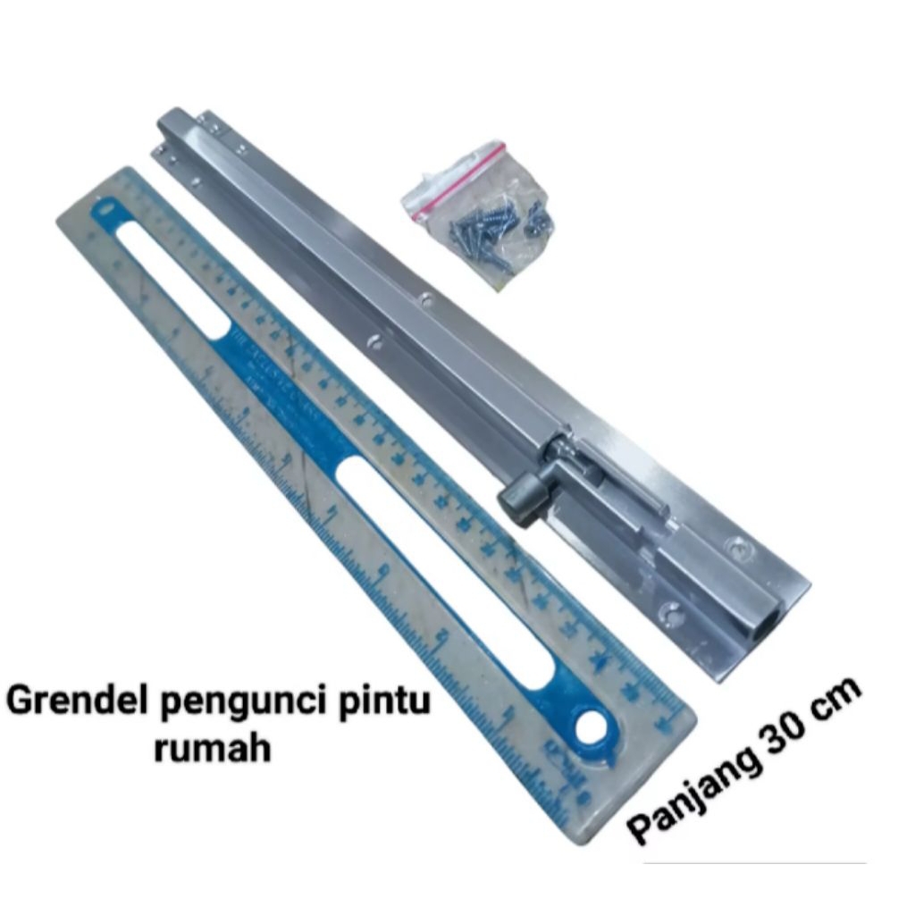 Grendel kunci pintu dan jendela, Slot kunci pintu dan jendela, Grendel aluminium kunci tanam