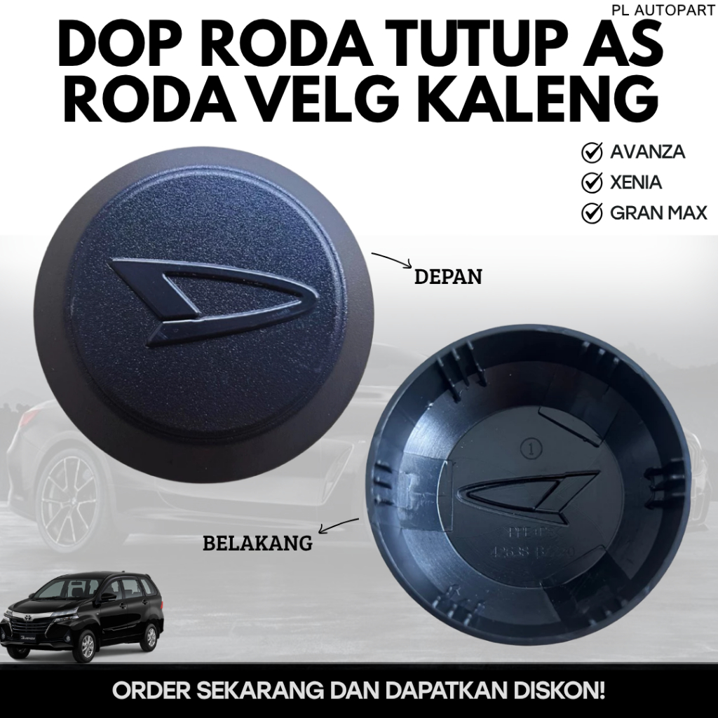 DOP VELG TUTUP AS RODA VELG KALENG AVANZA XENIA GRAN MAX