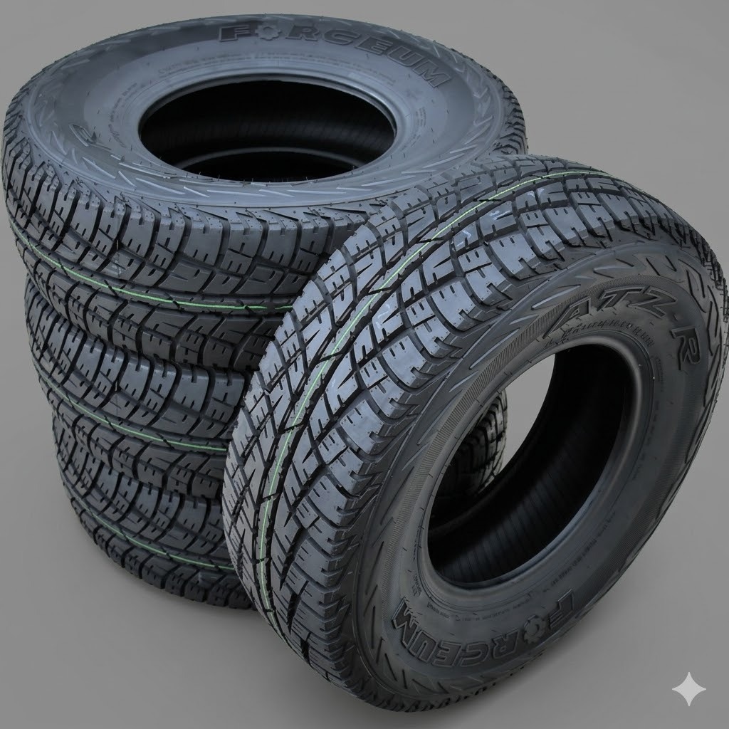 BAN MOBIL TUBLES SEMI OFFROAD RING16 FORCEUM A/TZ UKURAN 235 70 R16 BAN SEMI OFFROAD PRODUKSI LOKAL