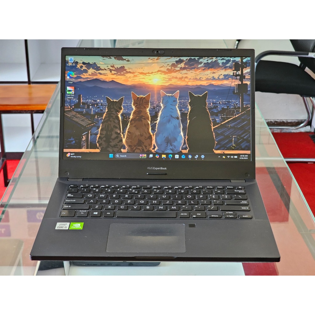 ASUS EXPERTBOOK P2451FB intel Core i5 Gen 10 Ram 8 GB SSD Dan HDD Nvidia Dual Graphic Nvidia Premium