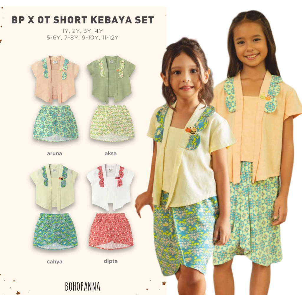 Kebaya Kutubaru Bohopanna | Kebaya Anak | Long Kebaya