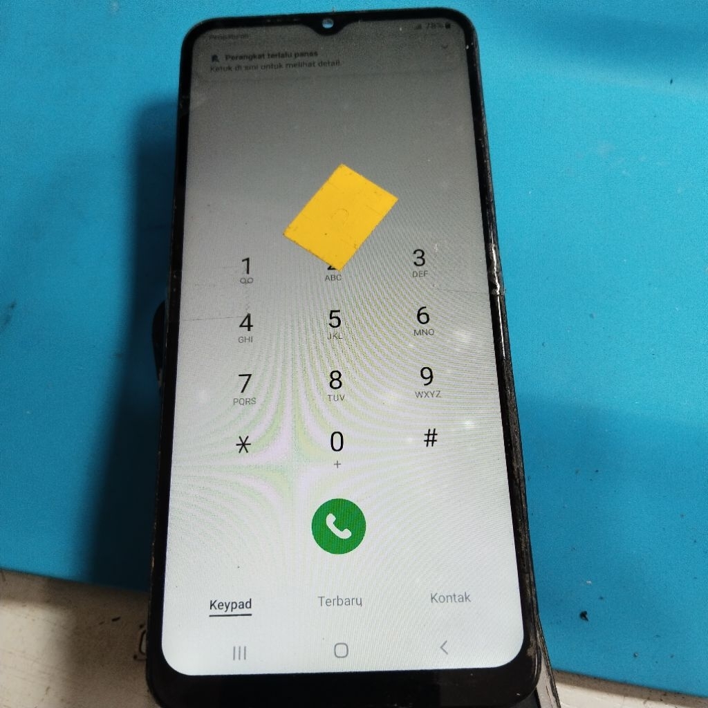 LCD SAMSUNG A03S/A02S NORMAL MINUS BINTIK PUTIH BONUS FRAME