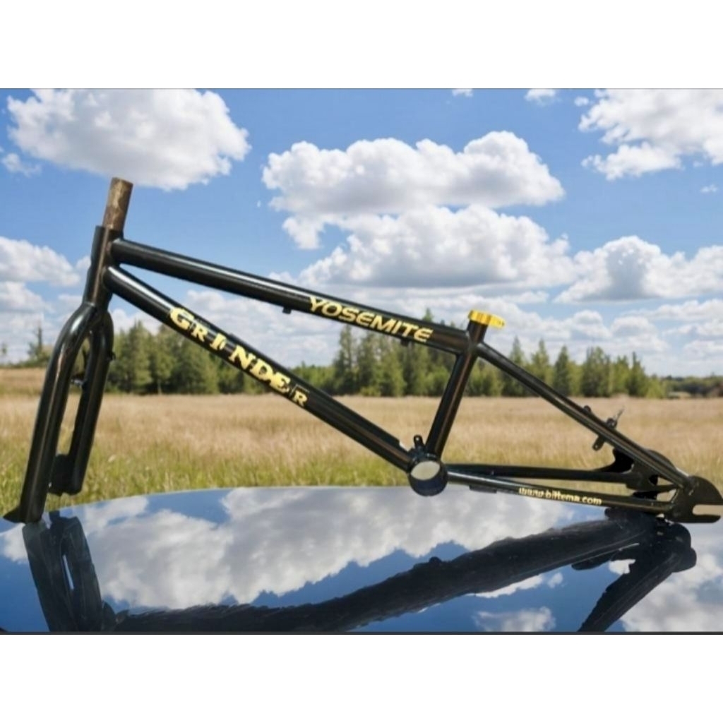 Frame set sepeda BMX 20 inchi BILTEMA YOSEMITE GRINDER NOS (new old stock) bahan BMX 20" gawangan ra
