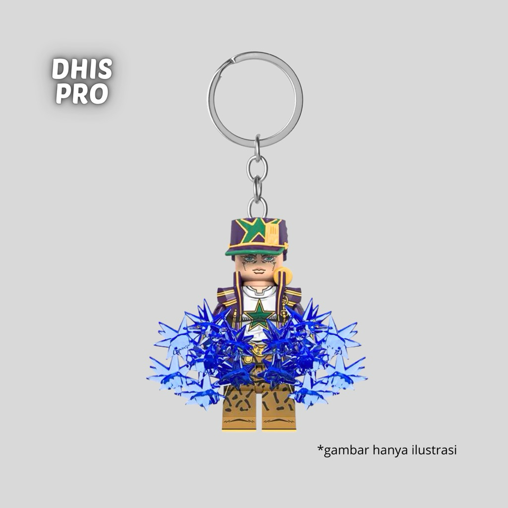 Dhis Project Gantungan Kunci Figure Kujo Jotaro Jojo’s Bizarre Adventure