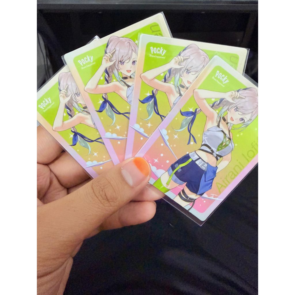 Hololive Pocky Card Iofi