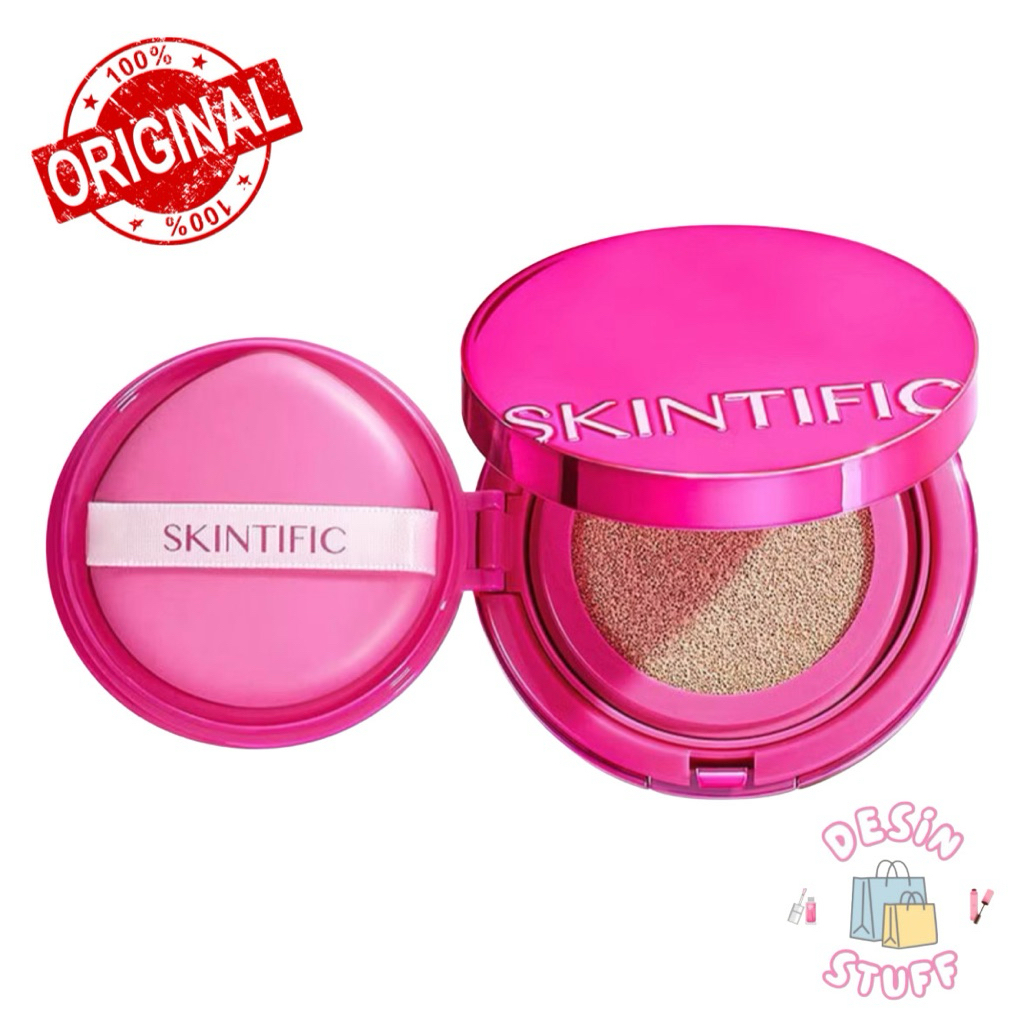 [100% ORI] SKINTIFIC GLOW & COVER PERFECT CUSHION