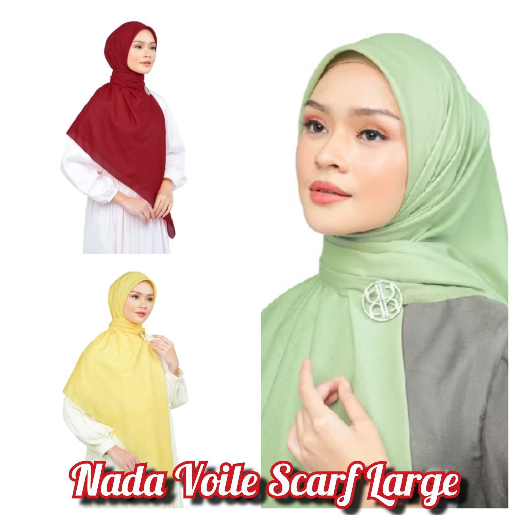 NADA PUSPITA VOILE SCARF LARGE