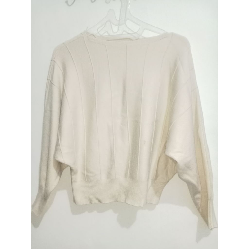 preloved atasan rajut crop (My style)