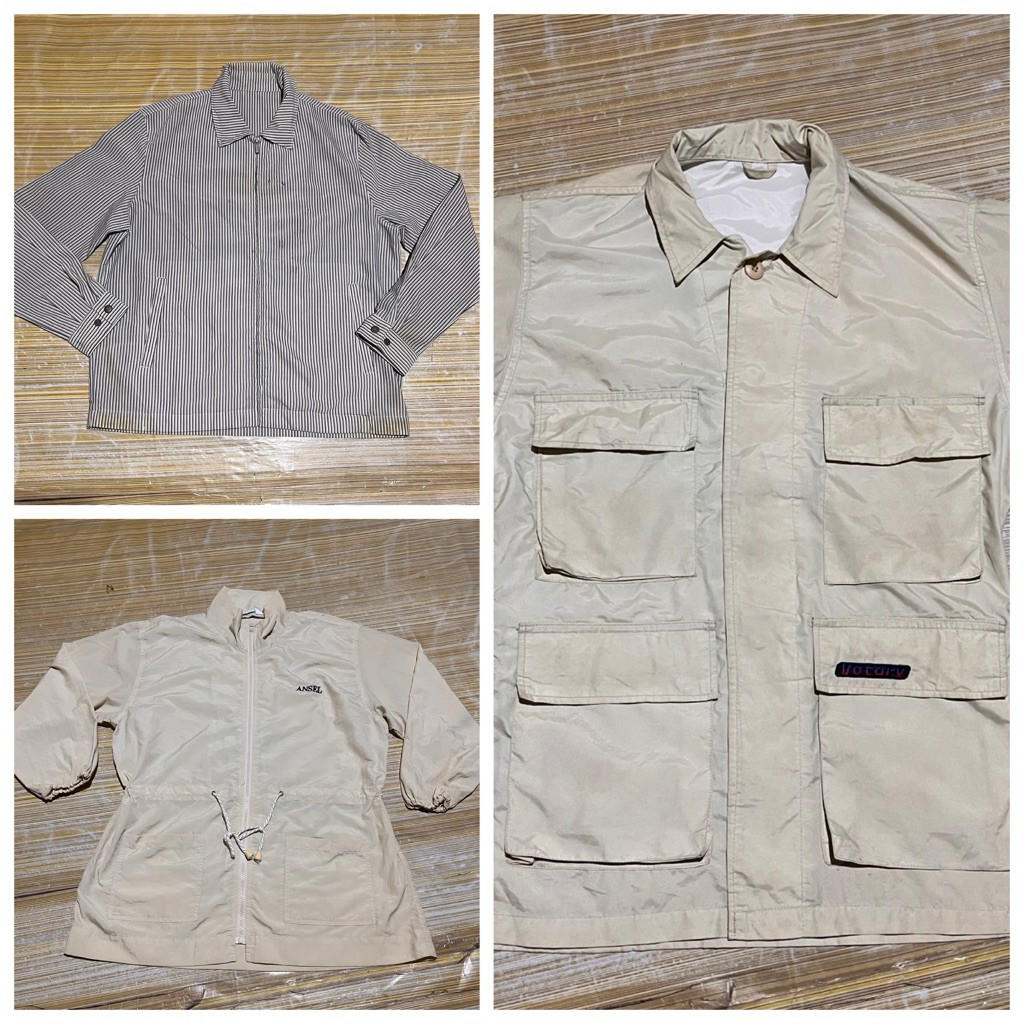 jaket hody,parasut, baju tebel dll (scond)