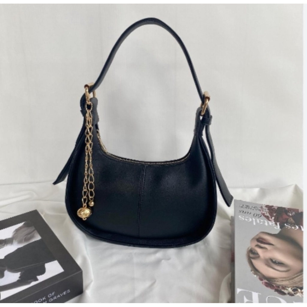Tas Selempang Wanita Akaci ARUNA 09-8398 Bahan Lexus - Desain Elegan, 1 Ruang, Tali Dapat Disesuaika