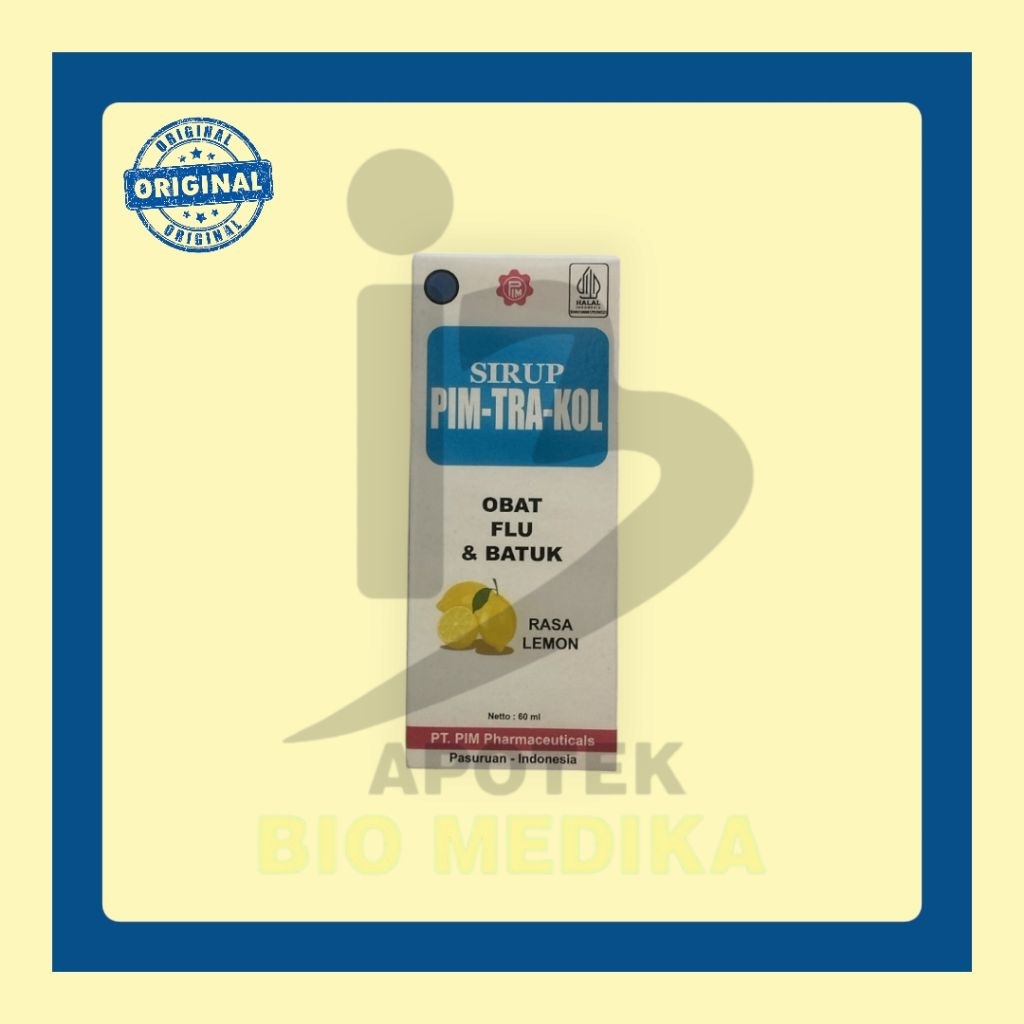 PIMTRAKOL SIRUP LEMON OBAT BAPIL