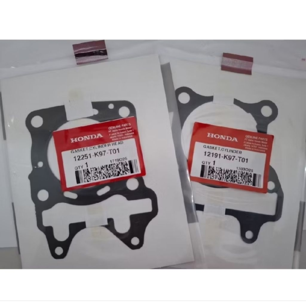 Gasket Cylinder Head Honda Vario 150 PCX 150 Original AHM 100% Ori