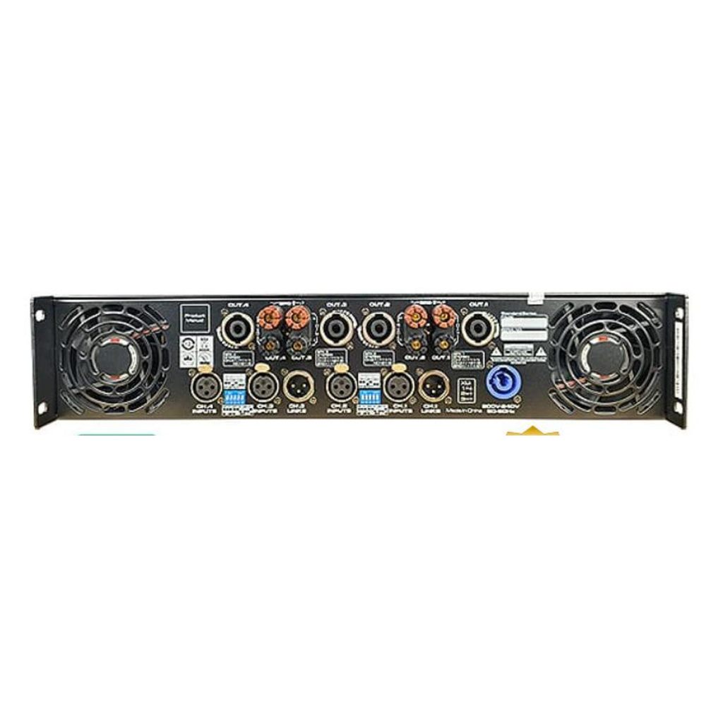 Wisdom HDX12004 4-Channel Power Amplifier Wisdom – HDX-12004 / HDX-12004