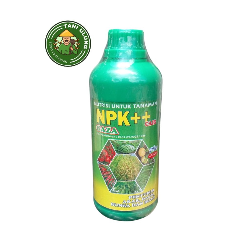PUPUK CAIR NPK ++ GAZA KEMASAN 500 ML