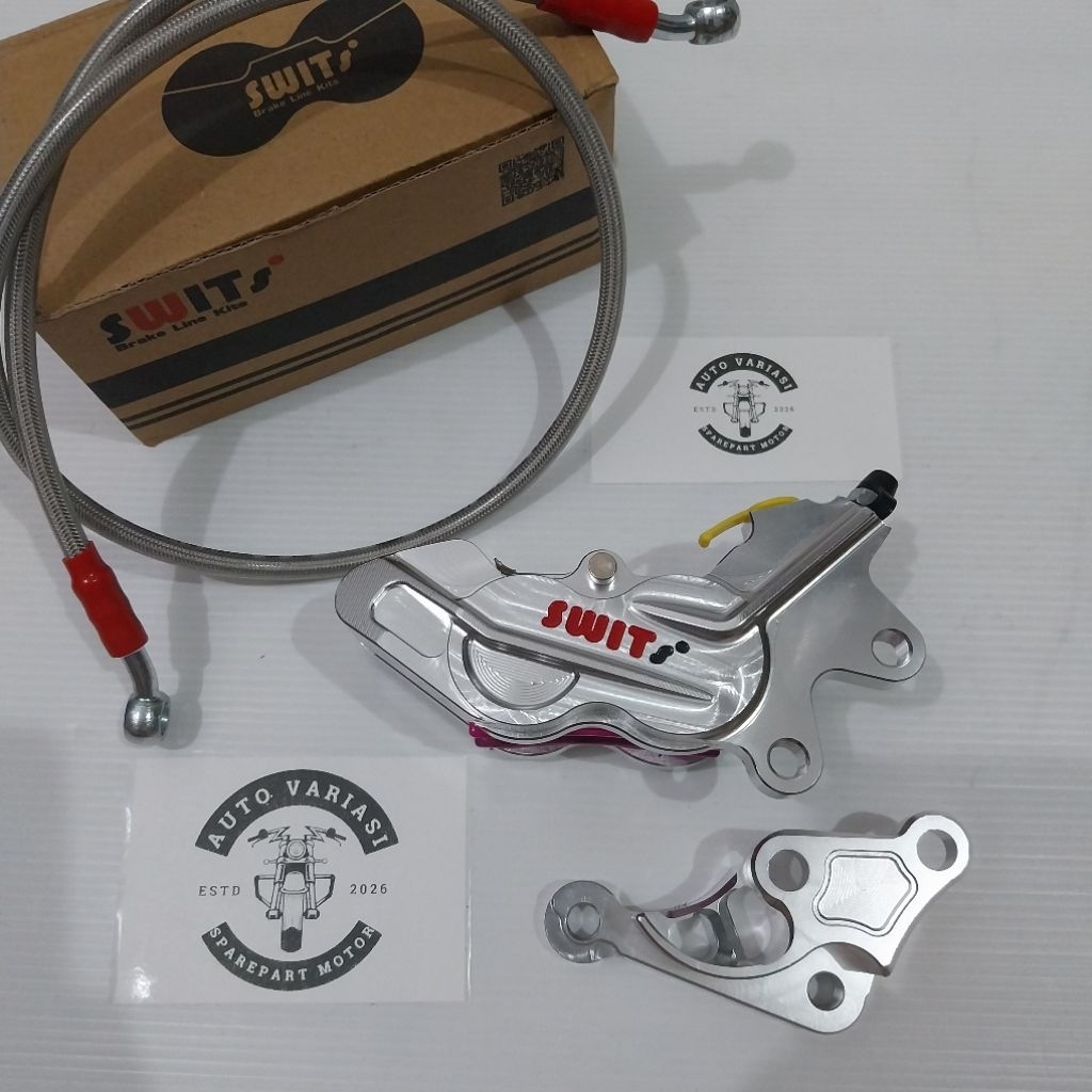 kaliper + breket rx king new kaliper bigpot SWITS 4P