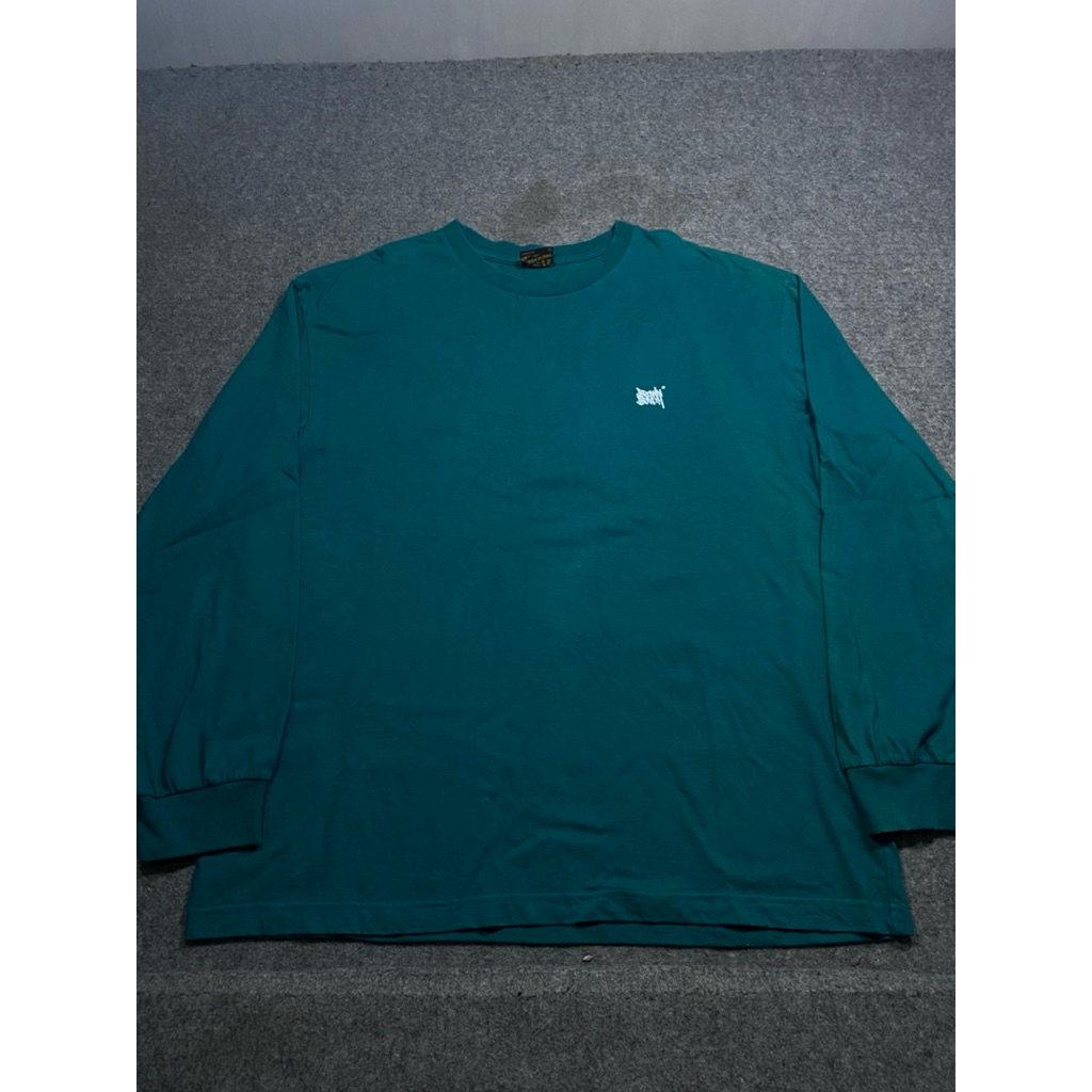 KAOS KATUN TEBAL BROWN BREATH TOSCA BACKPRINT CAKEP SIZE XL
