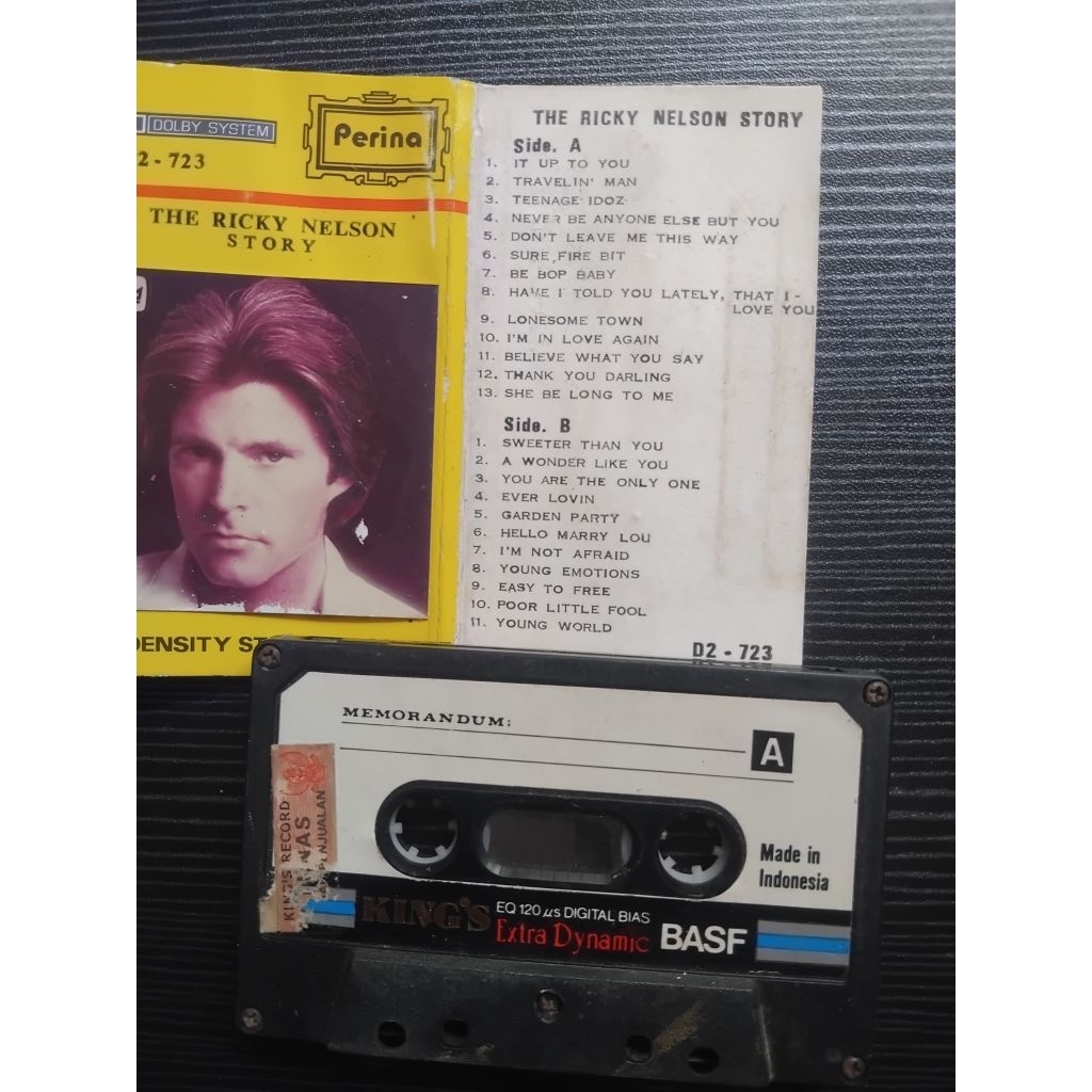 Kaset pita The Ricky Nelson Story